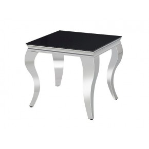 Стол журнальный SIGNAL PRINCE B черный/хром 55/55